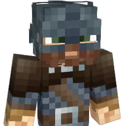 GregPed Minecraft avatar bust