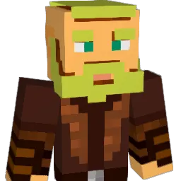 Gregandalf Minecraft avatar bust