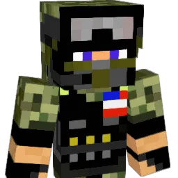 Grenadeer Minecraft avatar bust