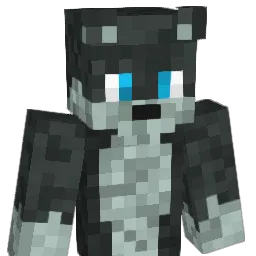 GreyPawWolf Minecraft avatar bust
