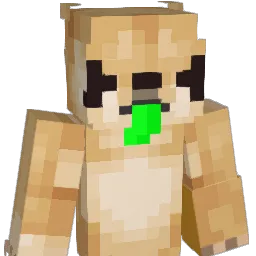 Greyhund Minecraft avatar bust
