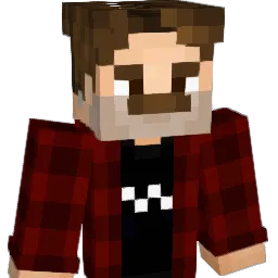 Greylund Minecraft avatar bust