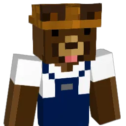 GrigoBear Minecraft avatar bust