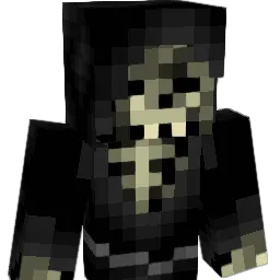 GrimCreep Minecraft avatar bust