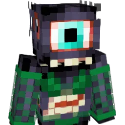 Grimesly Minecraft avatar bust