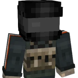 Grimgarr Minecraft avatar bust