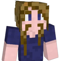 Grimkvlt Minecraft avatar bust