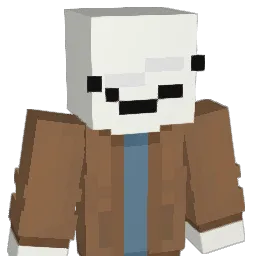Grimm_gaming Minecraft avatar bust