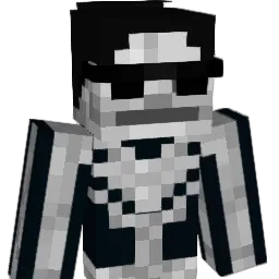 Grinnzix Minecraft avatar bust