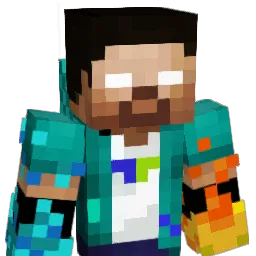 GrizzX Minecraft avatar bust
