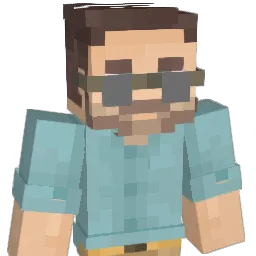 Grizzard Minecraft avatar bust