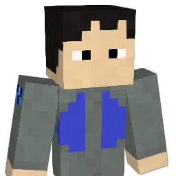 Growled Minecraft avatar bust