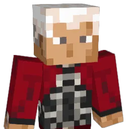 Grubsters Minecraft avatar bust