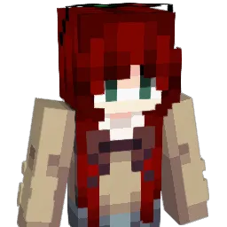 Gruftweib Minecraft avatar bust