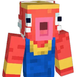 Gruldok Minecraft avatar bust