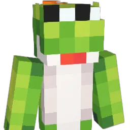 Grzpe Minecraft avatar bust