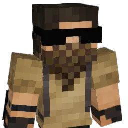 GuangxiF Minecraft avatar bust