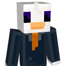 GubGoose Minecraft avatar bust