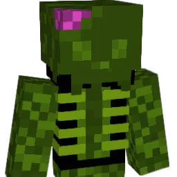 Gulpygulpin Minecraft avatar bust
