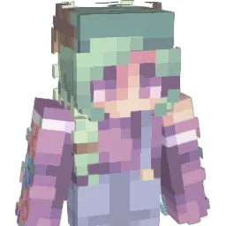 GummieWormie Minecraft avatar bust