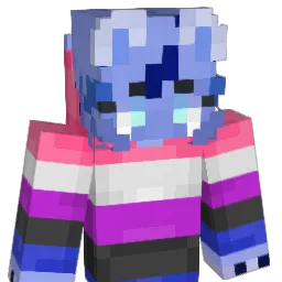 GummjiGummyShark Minecraft avatar bust