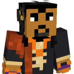 Gxhann Minecraft avatar bust