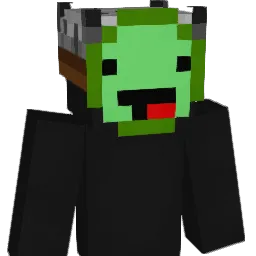 H1katz Minecraft avatar bust