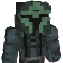 H3LLSCR33N Minecraft avatar bust