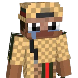 H4mbean Minecraft avatar bust