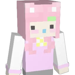 HANxNAH Minecraft avatar bust