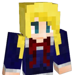 HAPPYBDAYFRANKA Minecraft avatar bust