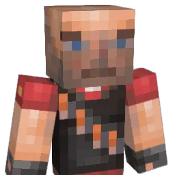 HASHFAN Minecraft avatar bust