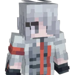 HBG Minecraft avatar bust