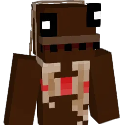 HBJ78955 Minecraft avatar bust