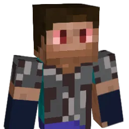 HBlac Minecraft avatar bust