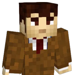 HEB2013 Minecraft avatar bust