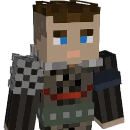 HEELMUT Minecraft avatar bust