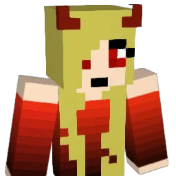 HELLGlRL Minecraft avatar bust