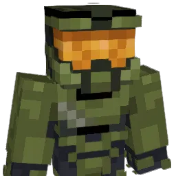 HELM_05 Minecraft avatar bust