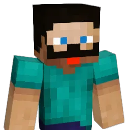 HERORINE Minecraft avatar bust
