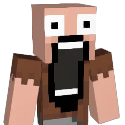 HForrester Minecraft avatar bust