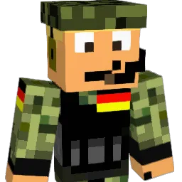HGHardcore Minecraft avatar bust