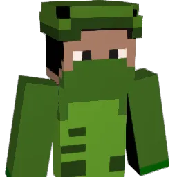 HH60V22 Minecraft avatar bust