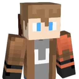 HHUBEER Minecraft avatar bust