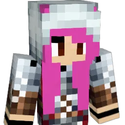 HML2654 Minecraft avatar bust