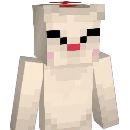 HNTR_Green Minecraft avatar bust