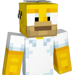 HOMEROYMARGE Minecraft avatar bust