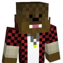 HONEYBADGERX69 Minecraft avatar bust