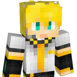HOSHINOMAMORU Minecraft avatar bust