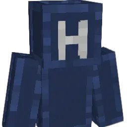 HXNR Minecraft avatar bust